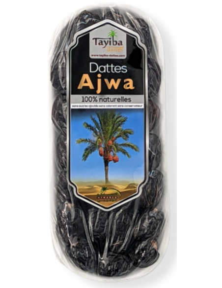 Dattes de Ajwa Médine 100% Naturelles 300 Gr Tayyiba