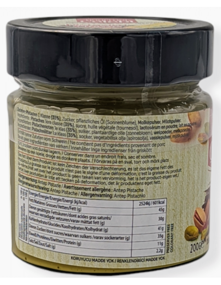 Crème pistache Verte Turque 200gr Gurmet Celebi