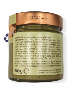 Crème de Pistache à Tartiner Italienne 200gr Santoro 2