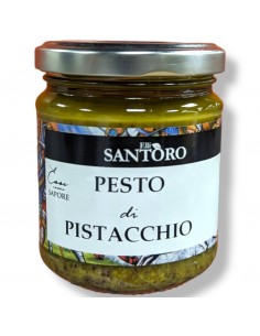 Pesto pistachio (55% de pistache verte de sicile)  220gr Santoro