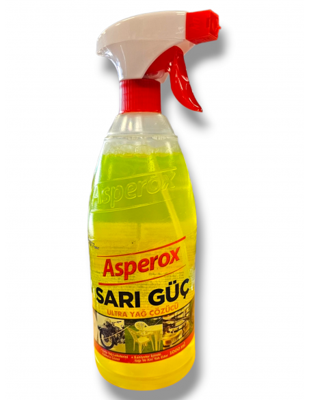 Asperox Sari Güç - Dégraissant Professionnel Puissant - 1L