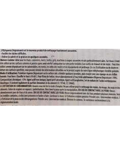 Asperox Sari Güç - Dégraissant Professionnel Puissant - 1L 2