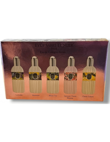 Eaux de Cologne Parfumées - Set de 5 Bouteilles  - Eyup Sabri Tuncer