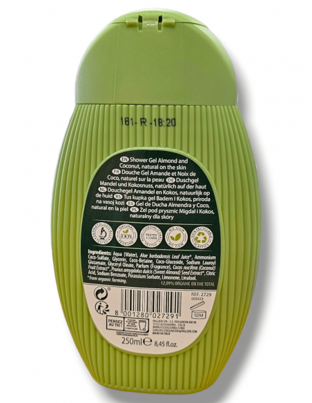 Douche Felce Azzura Bio Amande Coco 250 ml