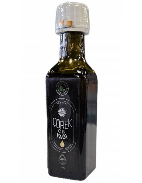 Huile de Nigelle 100 ml 100% Non filtrée - Première Pression à Froid Natura Market