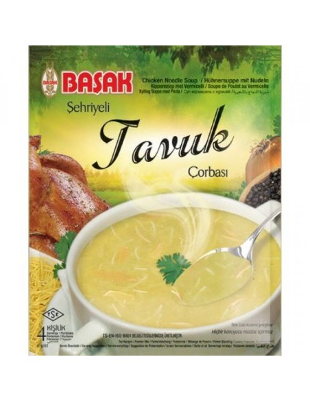 Soupe de Poulet aux Nouilles 60g – BASAK 🐔🍜 Prête en quelques minutes !