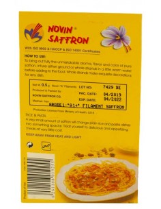 Safran Véritable d’Iran 0,5g – Filaments Premium Novin Saffron 🇮🇷✨ 2