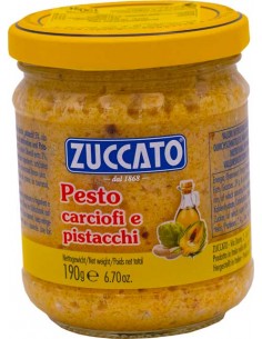 Pesto aux Artichauts & Pistaches 190g – Zuccato 🇮🇹🌱