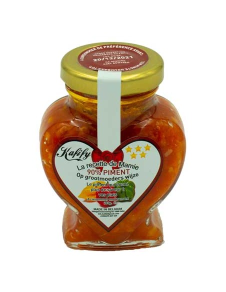 Sauce Piquante "La Recette de Mamie" 90% Piment Extra Forte 200g – Kafifiy 🌶️🔥
