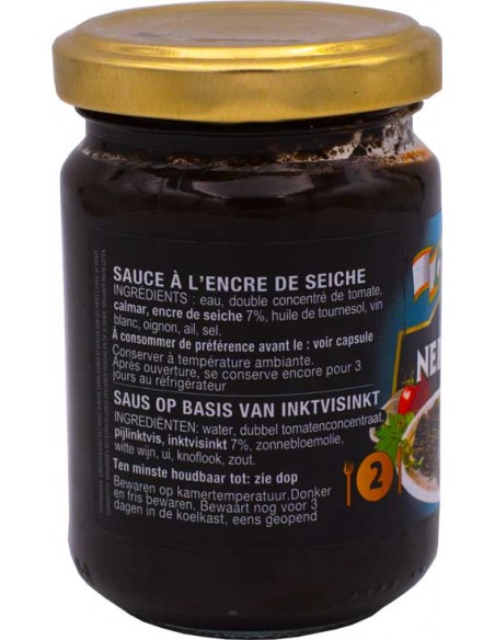 Sauce à l’Encre de Seiche 130g – Contorno 🦑🌊