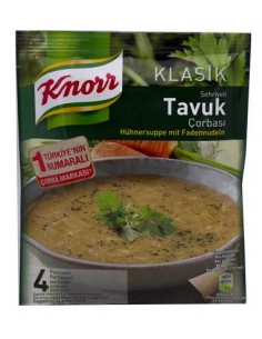 Soupe au poulet 65gr Knorr