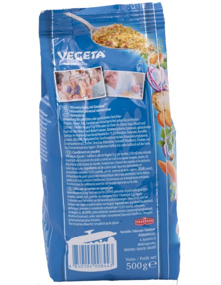 VEGETA Mélange Condiment Balkans 500g Podravka