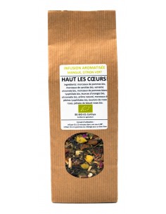 Infusion Bio “Haut les Cœurs” Mangue Citron Vert 100g – La Source 🌸🥭🍋