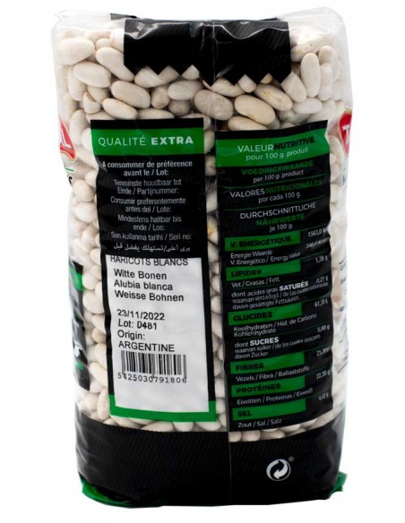 Haricots Blancs Sec 1Kg TADAL