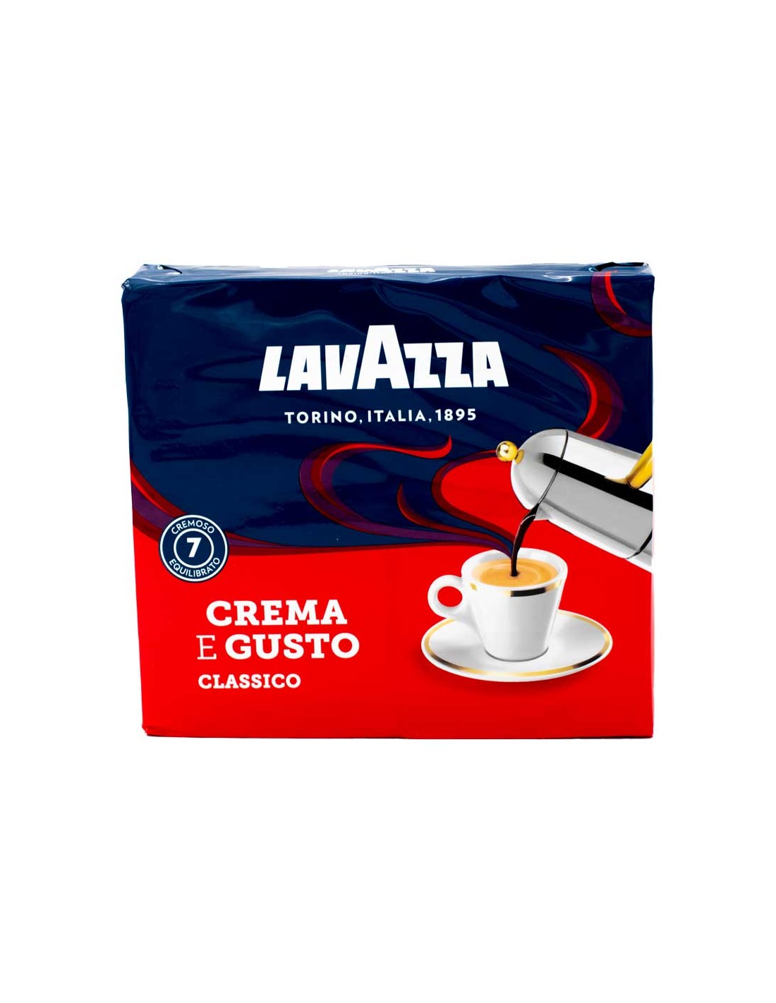 Café Moulu Lavazza Crema Gusto Classico 2x250Gr