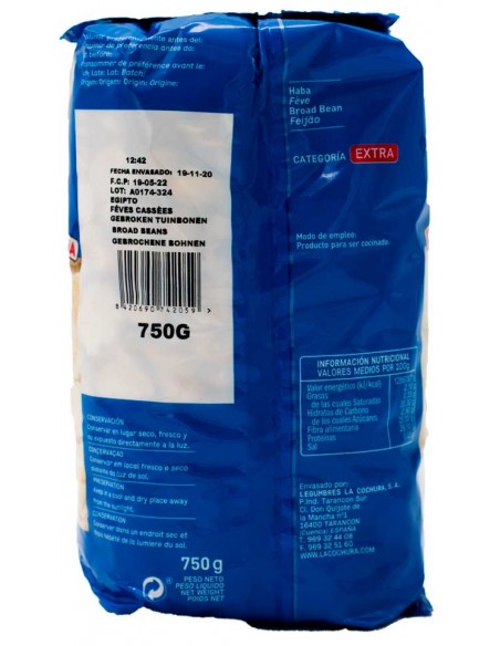 Fèves Cassées 750g – Suntat 🌱