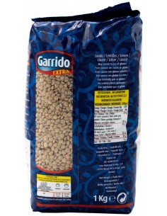 Lentilles vertes fines 1kg EXTRA Garrido 2