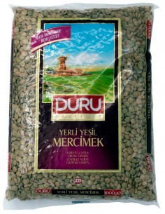 Lentilles vertes  1000gr Duru