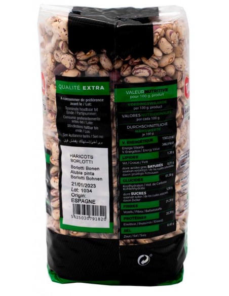 Haricots Borlotti 1 Kg TADAL