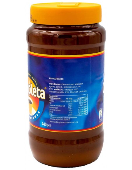 Lait en Poudre pour Café 440gr Completa