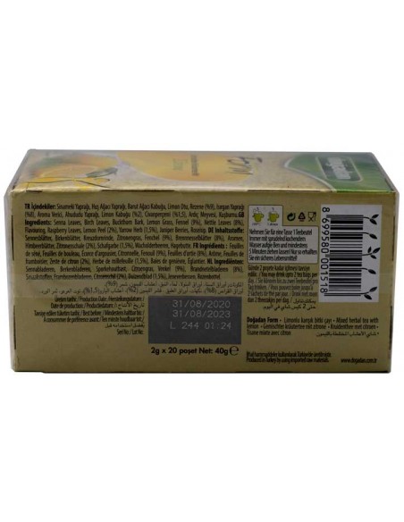 Tisane Form Citron 20 Sachets DOGANAY