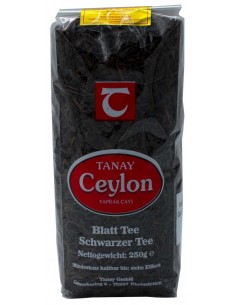 Thé Noir en Feuilles Ceylan 250g – Tanay 🌱☕️