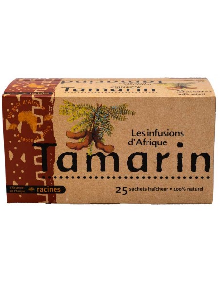 Thé Tamarin d’Afrique – 25 Sachets Racines 🌍🍵