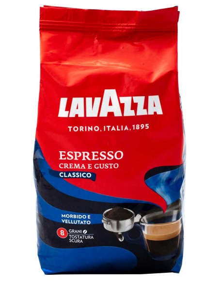 Café en grains Espresso crema e gusto 1KG LAVAZZA