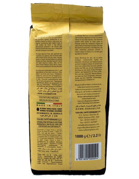 Café en grains 1kg Vergnano 1882