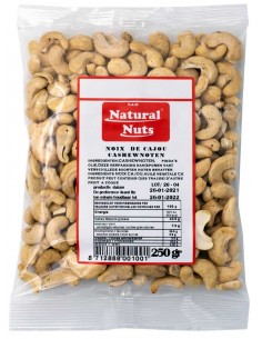 Noix de Cajou Nature 250gr...