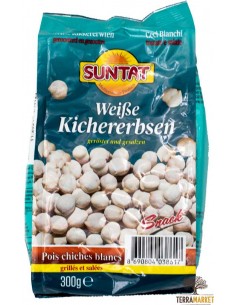 Leblebi Blancs – Pois Chiches Grillés & Salés 300g Suntat 🧆✨