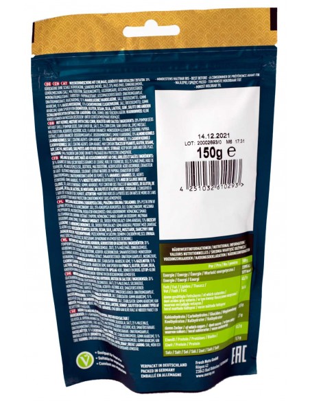 Power Mix Fruits Secs Grillés Salés 150gr Meray