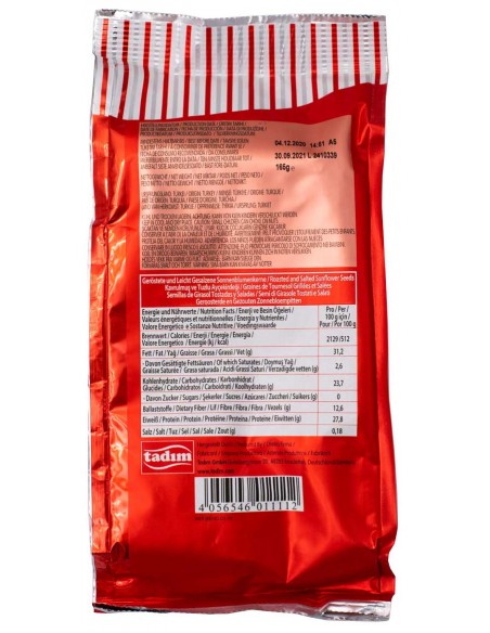 Pipasses de Tournesol 150gr Tadim