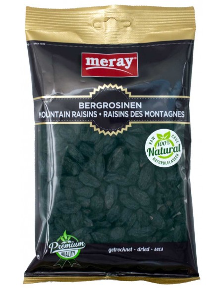 Raisin Noir sèché des Montagnes 250gr Meray