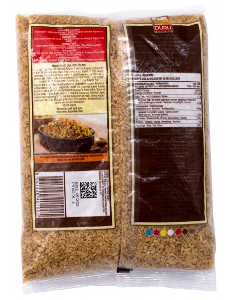 Boulgour gros de blé dur 1000gr Duru