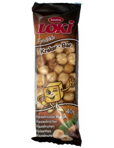 LOKI Barre Croquante aux Noisettes Grillées – 40g