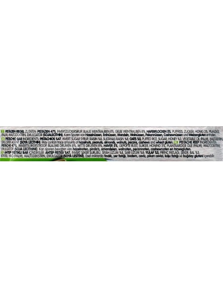 barre Énergétique à la Pistache – 30g (47% de Pistaches) Tadım