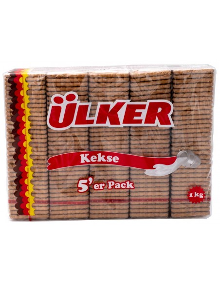 Biscuits Petits Beurres Turcs – 5 x 200g (1Kg) – Ülker 🍪🇹🇷