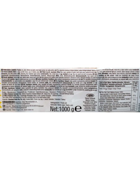 Biscuits Petits Beurres Turcs 5 Packs 1Kg Ulker