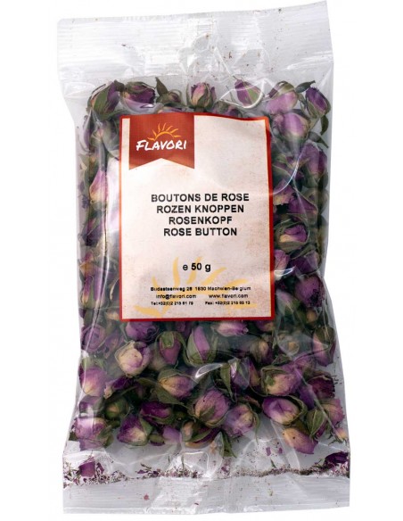 Boutons de Roses Séchés 50g – Flavori 🌹✨