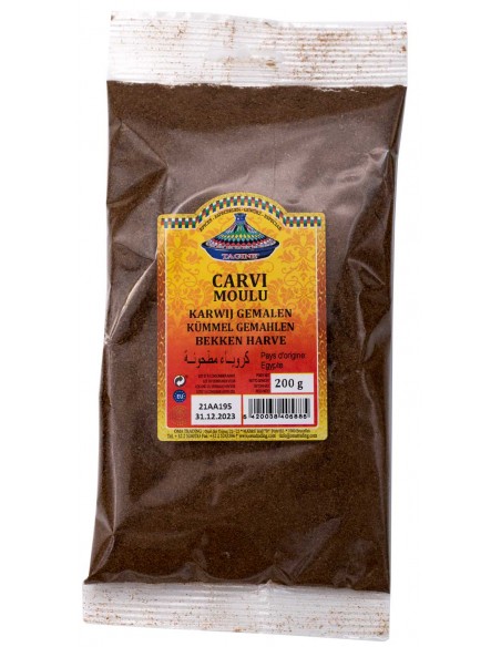 Carvi moulu 200gr Zahia