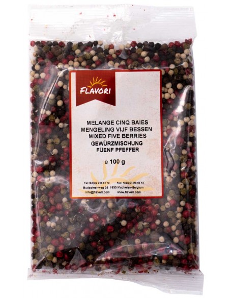 Cinq Baies Mélanges poivres 100gr Flavori