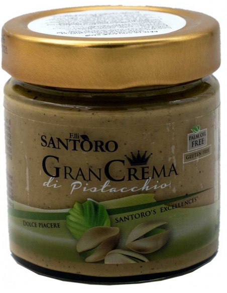 Crème de Pistache Verte de Sicile 200gr Santoro