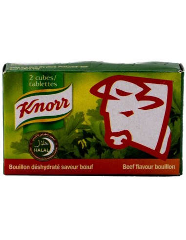 Cube de Bouillon Bœuf 18gr Knor