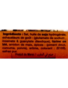 Cube de Bouillon Saveur Safran 19gr idéal 2