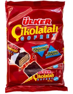 Gaufrette Chocolat Cikolatali 5x36gr Ulker