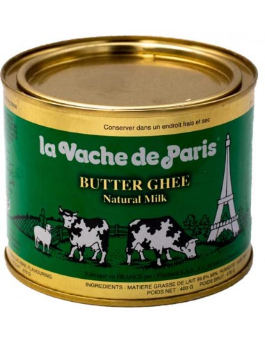 Ghee Beurre Clarifié 400gr La Vache de Paris