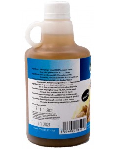 Ginger Drink Concentré de Gingembre Fort à Diluer 500ml HappiLife 2
