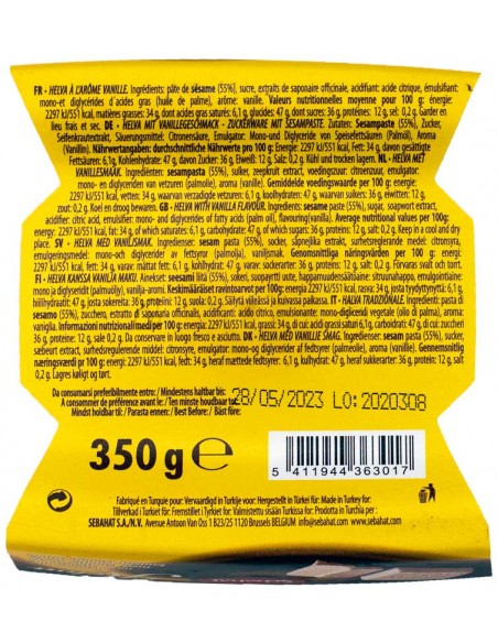 Helva Nature 350gr Sebahat