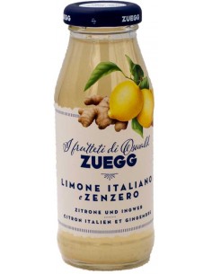 Limonade Véritable à l'italienne Citron Gingembre 200ml Zuegg